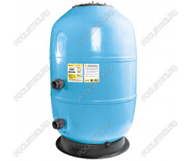 Фильтр AquaViva HS1050 (43 м³/ч, 1050 мм, 1540 кг, 75 мм, 2,5Бар, 1.2м засыпка)