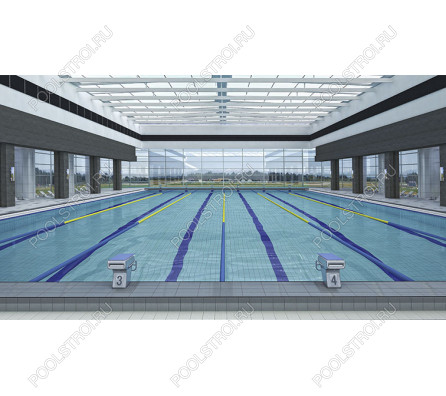 Плитка для бассейна Vitra Arkitekt Pool (RAL 230 70 15 голубая поверхность матовая)